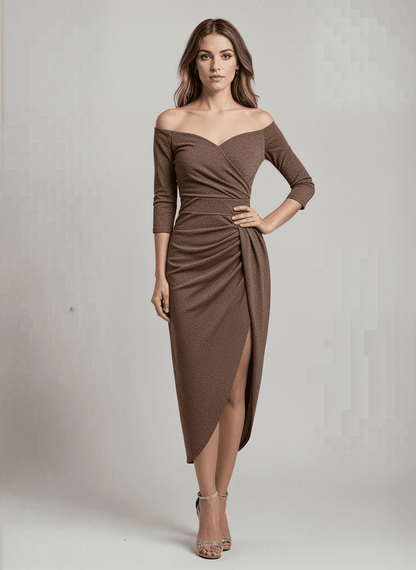Chique Off-Shoulder Galajurk