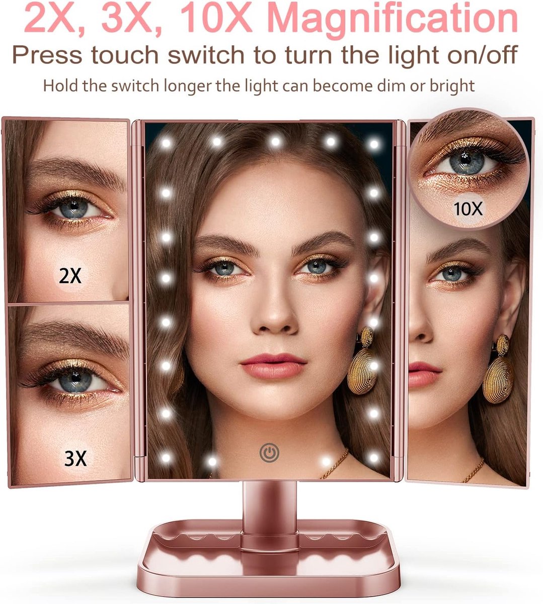 ShairBeauty™ LumiGlow Mirror