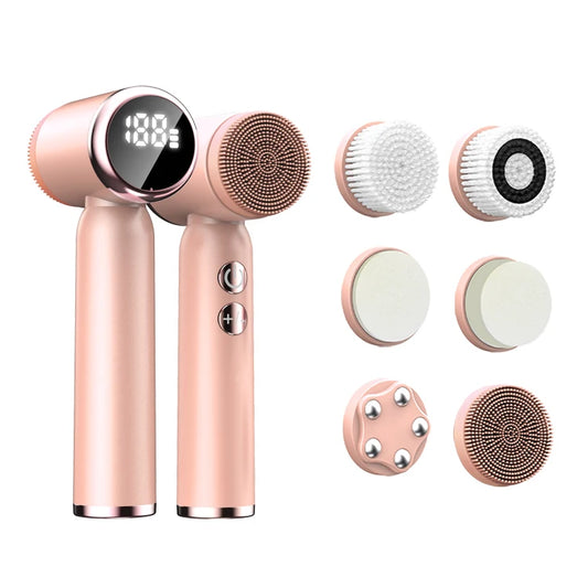 Elegante Gezichtsreiniging 6-in-1