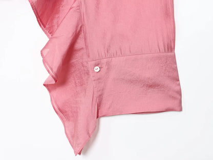 Modieuze roze Blouse